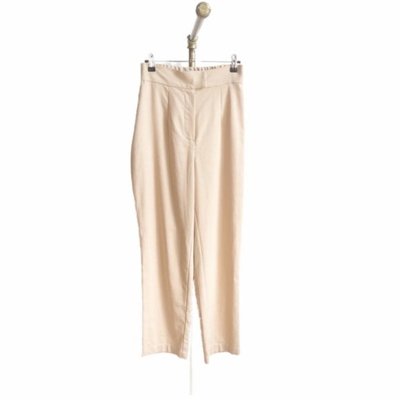 Three Piece Linen Set Size Small Top Blazer Pants - Picture 5 of 7